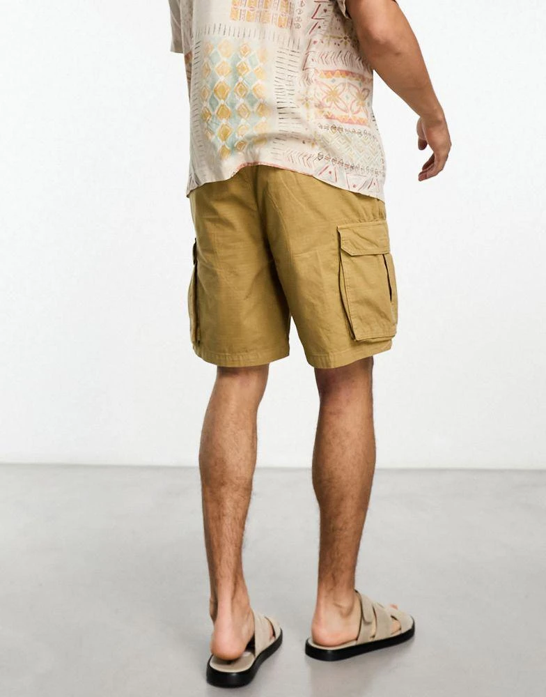 PacSun PacSun marc longline cargo shorts in tan 2