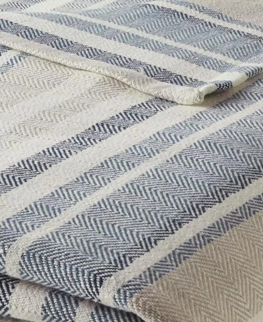 Eddie Bauer Herringbone Stripe Blanket 4