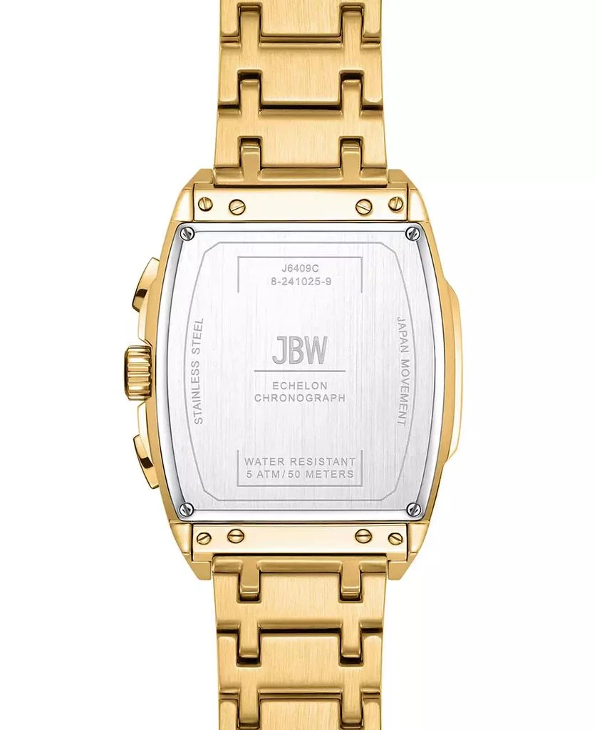 Jbw Men's Echelon Diamond Gold-Plated Stainless-Steel Watch 2