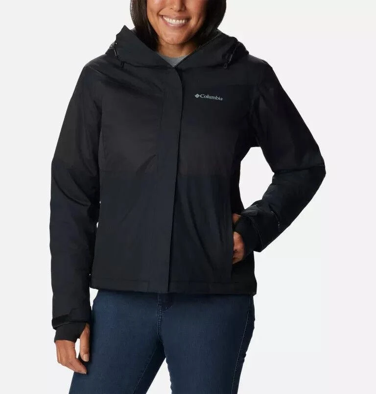 Greenline Gear Columbia Women's Tipton Peak II Insulated Jacket, Black, Medium 1