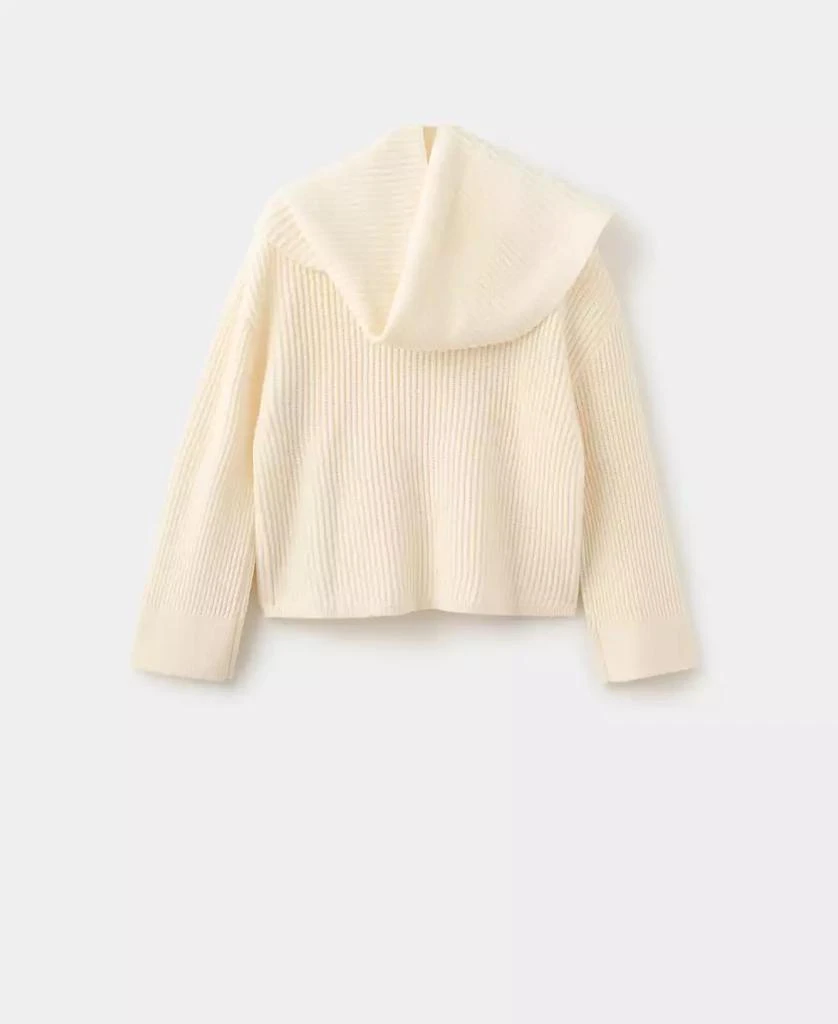 Mango Women
s Scarf Detail Ribbed Sweater 2