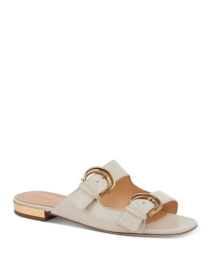 Chloé Women's Alize Buckled Slide Sandals 1