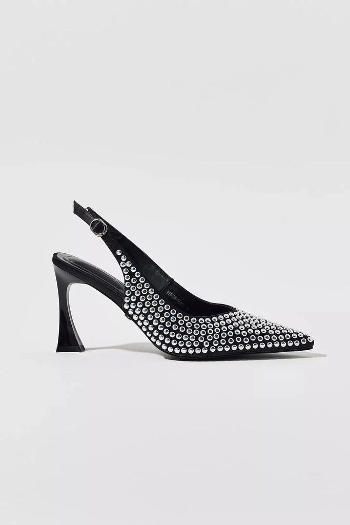 Azalea Wang Azalea Wang Almida Studded Slingback Heel 2