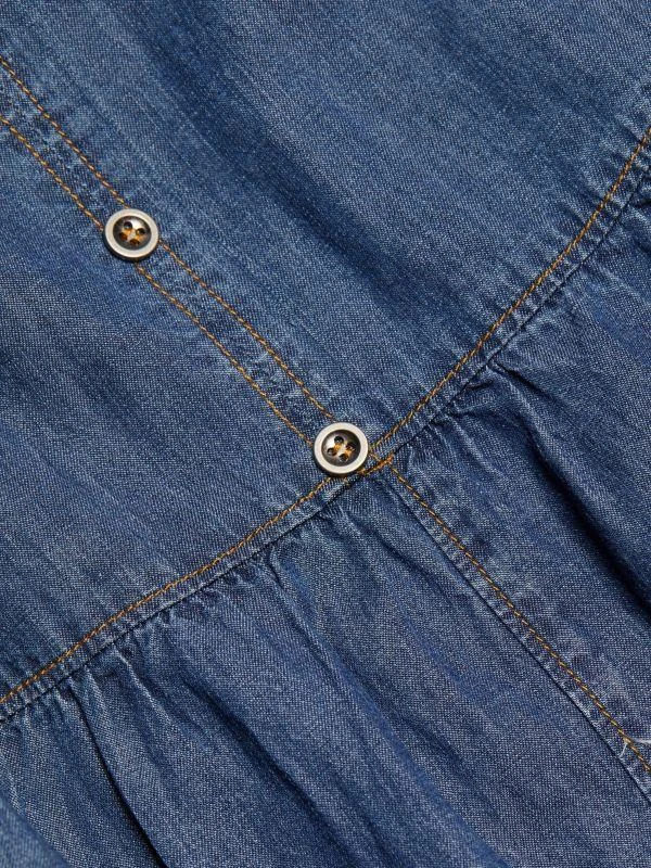 En Saison Sere Denim Midi-Dress 5