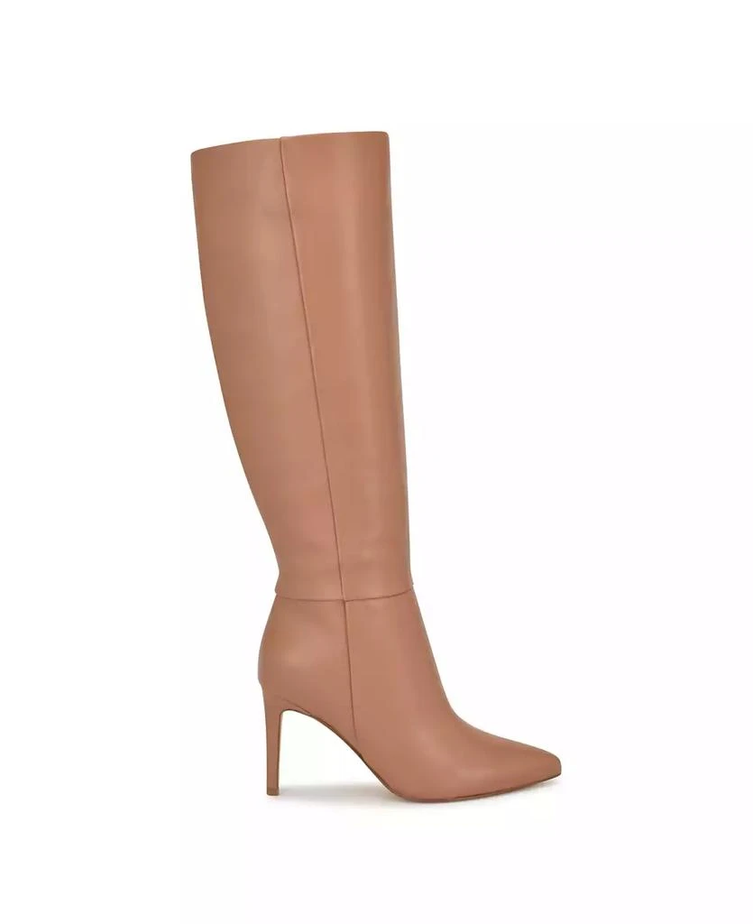 Nine West Women's Richy Wide Calf Pointy Toe Knee High Boots 2