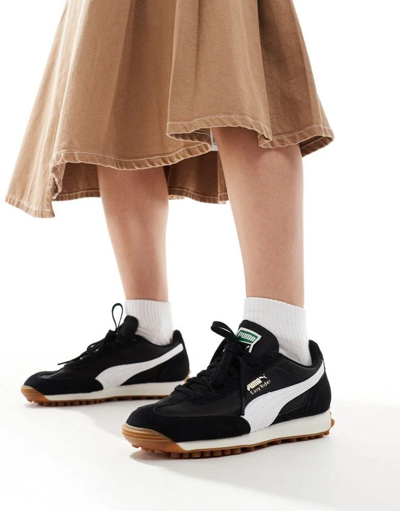 Puma Puma Easy Rider Vintage trainers in black 1