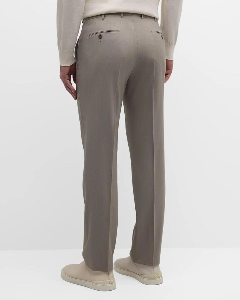 Zegna Men's High Performance Wool Pants 3