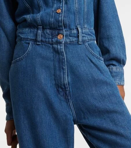 7 For All Mankind Western denim jumpsuit 5