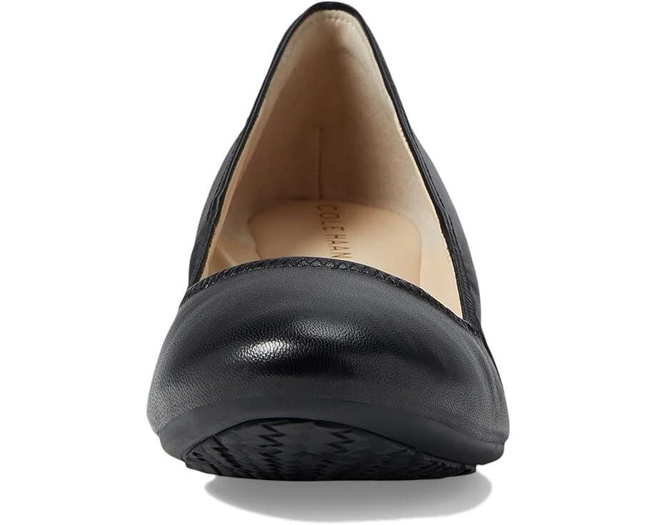 Cole Haan Sloane W28026 Pump Women's US 9.5 Black Leather Wedge Heel KHD2091 3