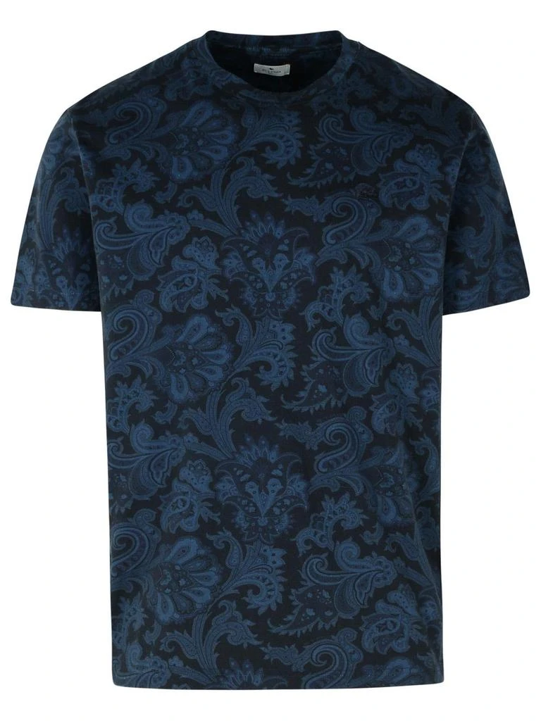 ETRO Etro Paisley Printed Roundneck T-Shirt 1