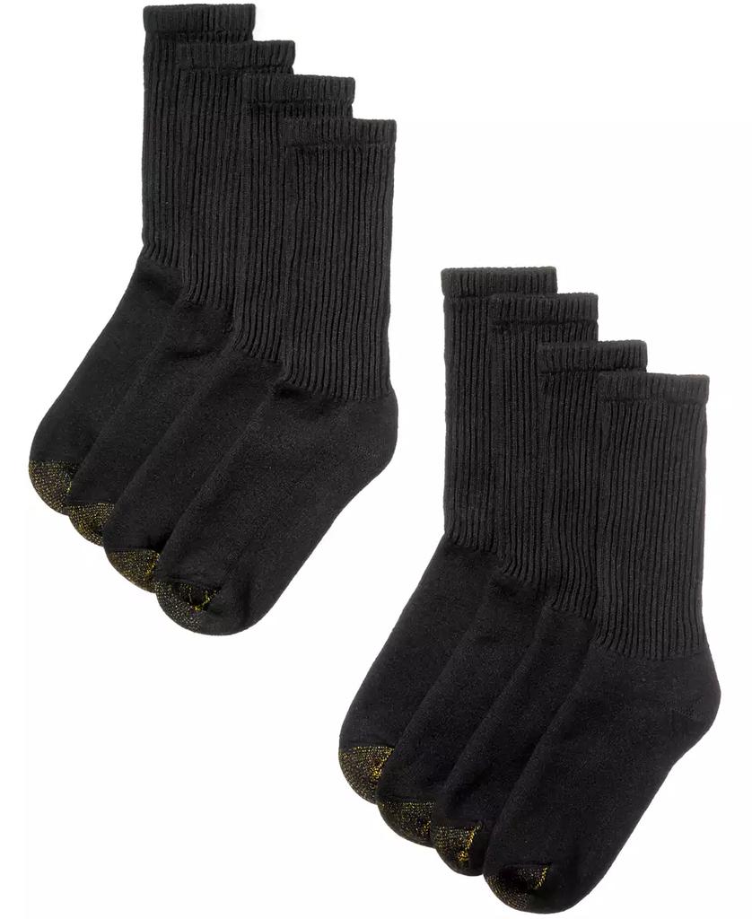 Gold Toe Men’s 8-Pack Athletic Crew Socks