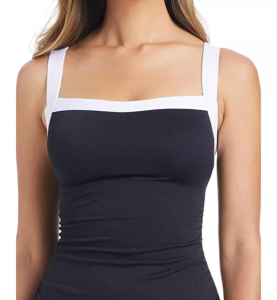 Bleu Rod Beattie Women's Square Neck Midi Dress