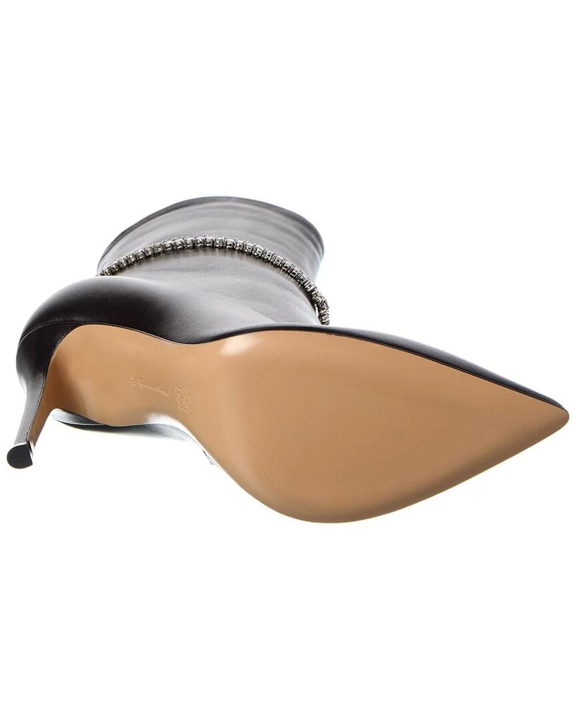 Gianvito Rossi Brilliant 105 Leather Bootie 4