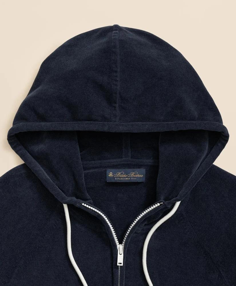 Brooks Brothers Archive Full-Zip Hoodie Sweater in Cotton 2