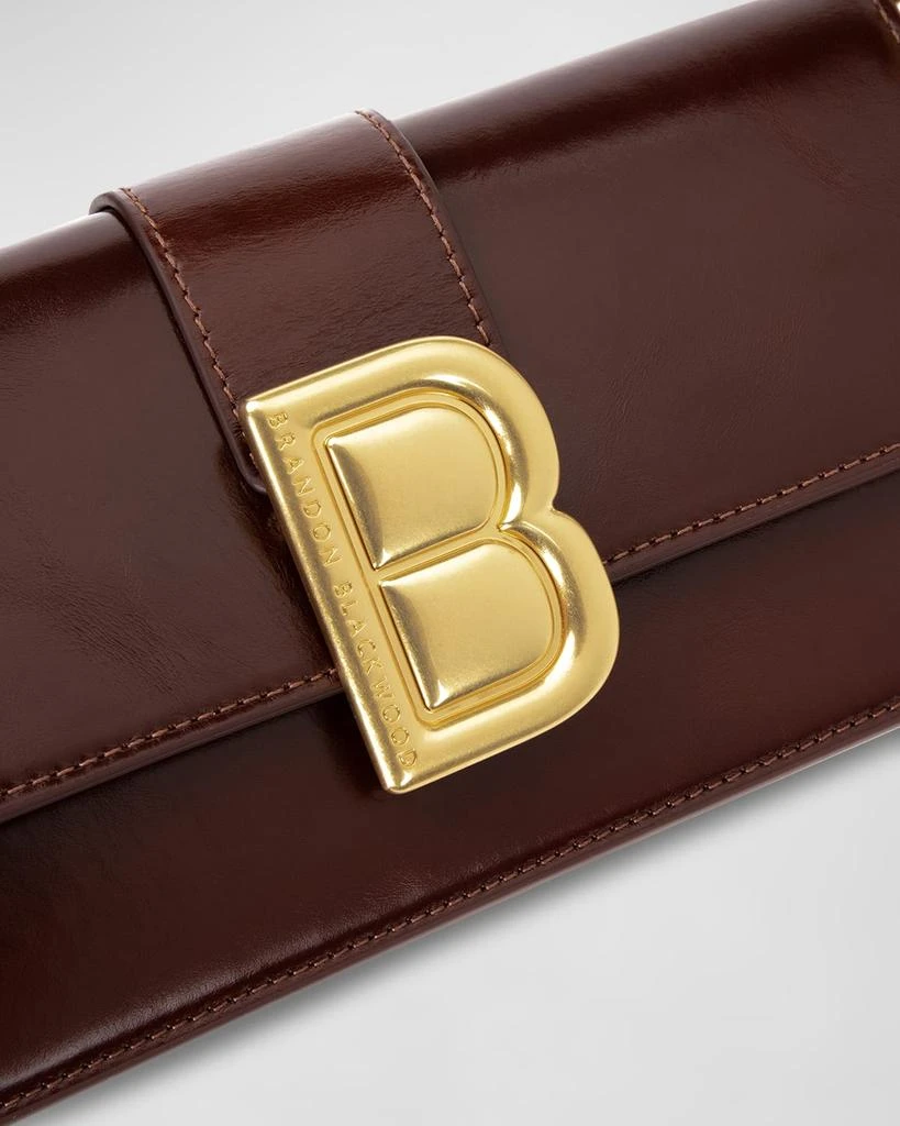 Brandon Blackwood Nia Medium Leather Shoulder Bag 4