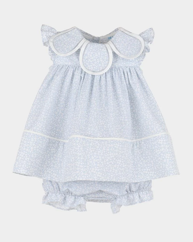 Luli & Me Girl's Floral-Print Petal Dress, Size 6M-24M 1