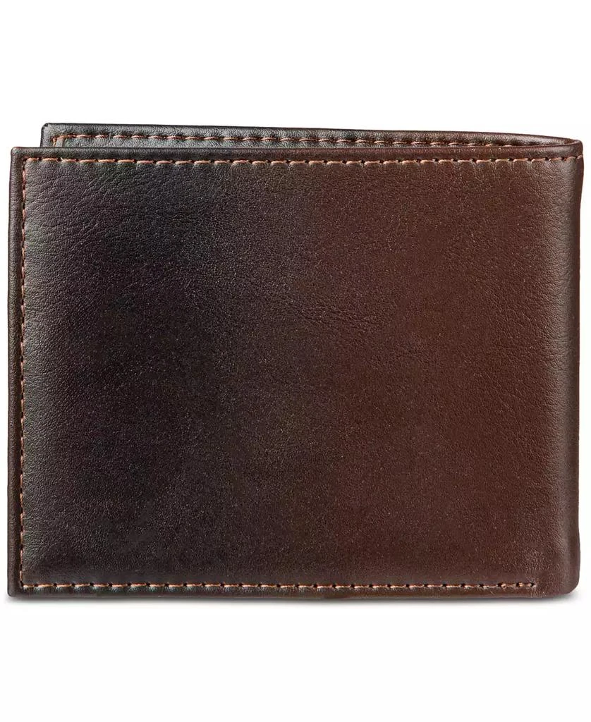 Kenneth Cole Men's Ombre Logo Slim-Fold Wallet 11