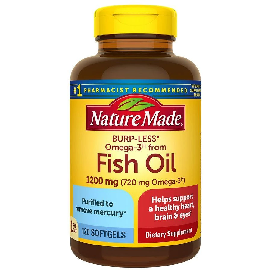 Nature Made Fish Oil 1200 mg Softgels 1