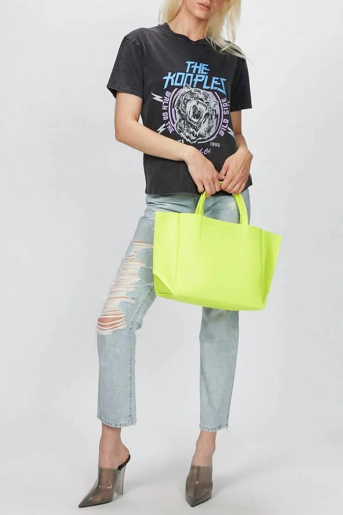 The Kooples T-Shirt With Tiger Print In Black 1