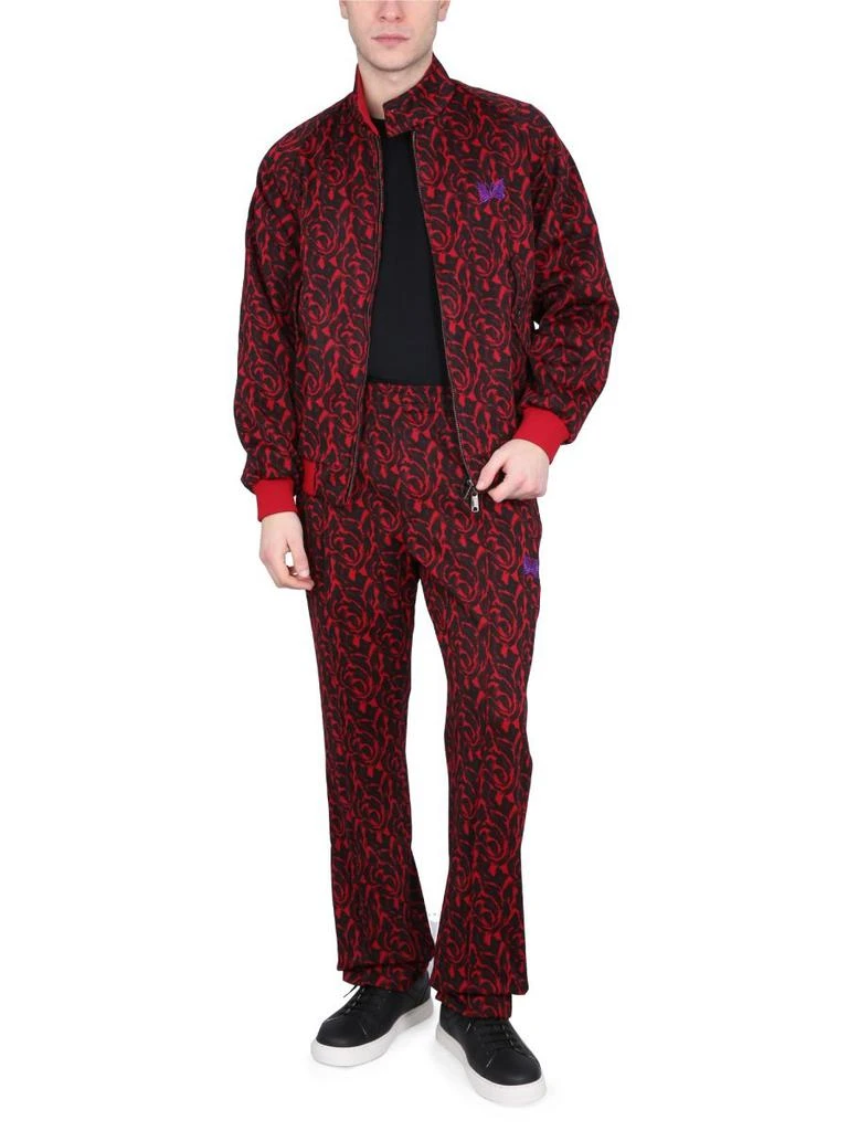 Needles Needles X Baracuta Graphic Patterned Zipped Jacket 3