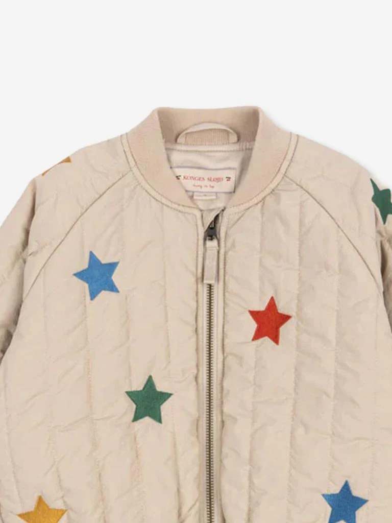 Konges Slojd Kids Star Juno Bomber Jacket in Beige 3