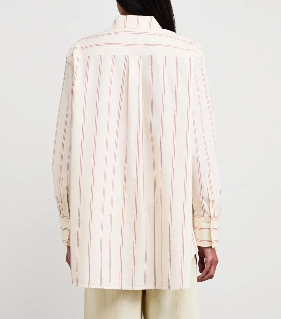 Totême Cotton-Silk Stripe Shirt 4
