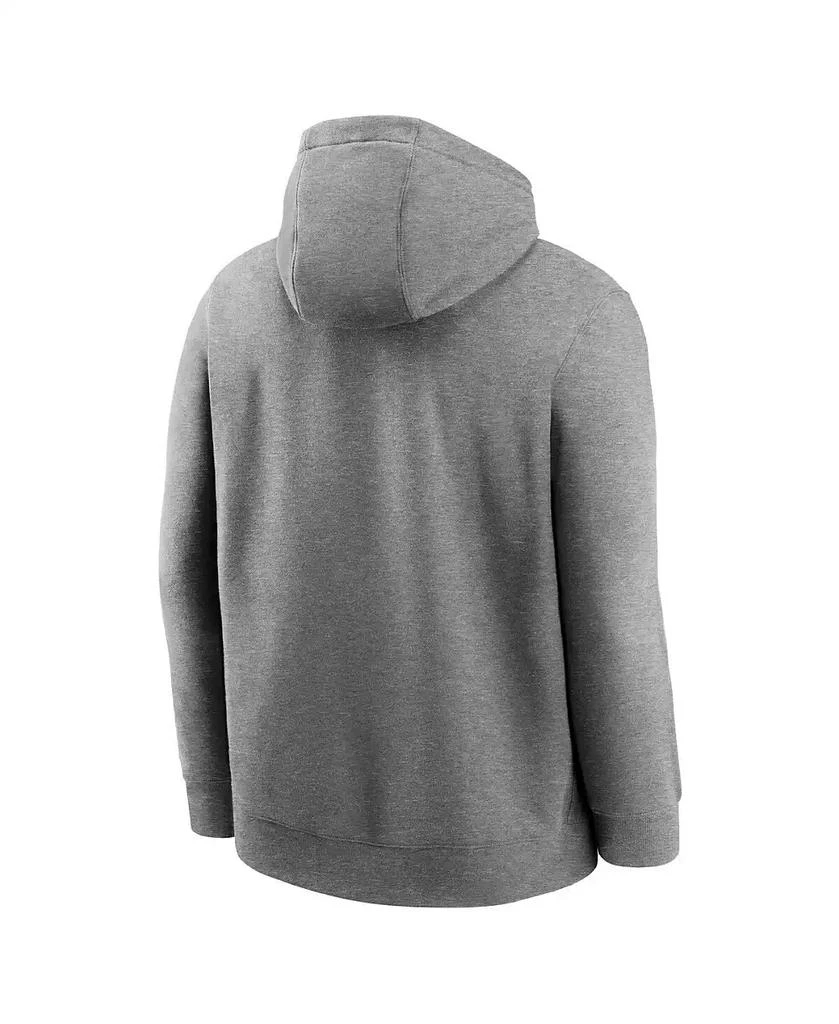 NIKE Men's Heather Gray Kansas City Chiefs Super Bowl LIX NOLA Inspired Pullover Hoodie 2