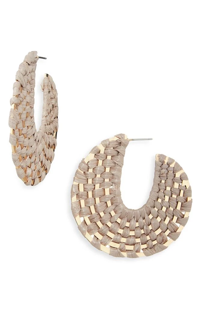 Cara Crystal Chain Linear Drop Earrings