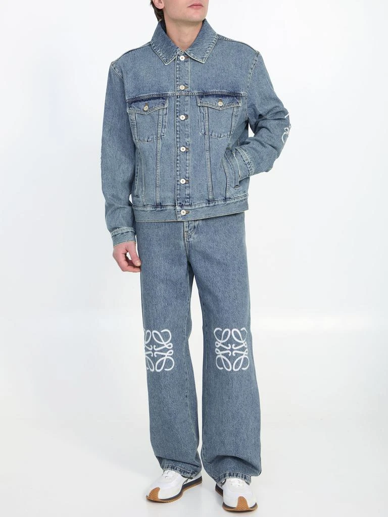 Loewe Anagram jacket in denim 2