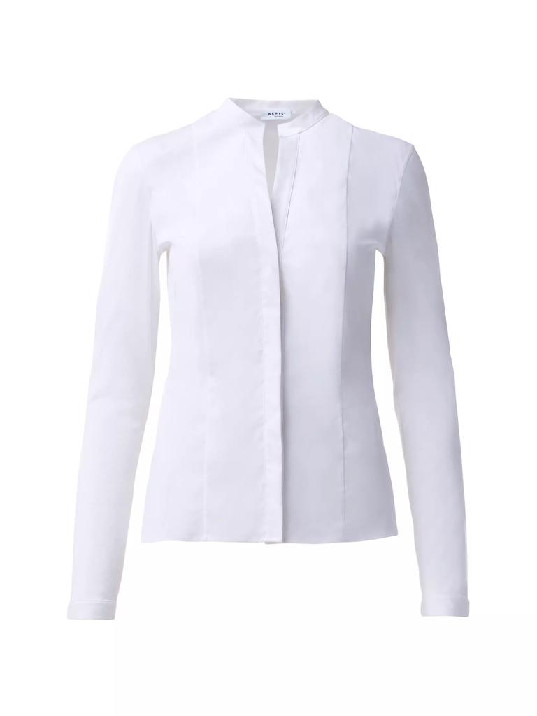 Akris Elements Poplin Blouse
