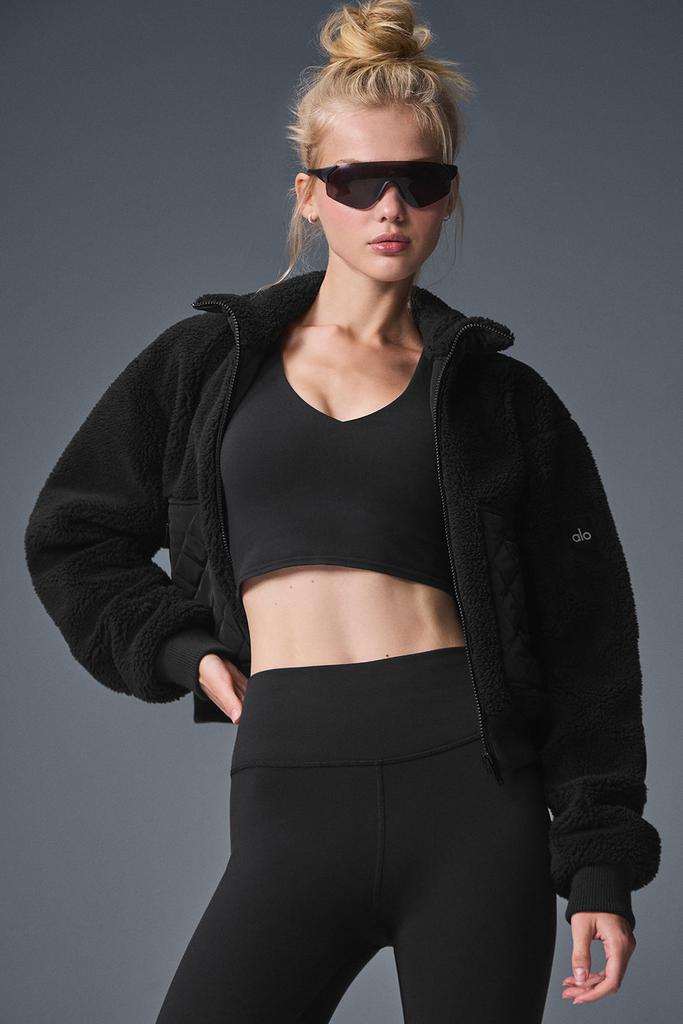 Alo Sherpa Edge Bomber - Black - Jackets - Compare Prices