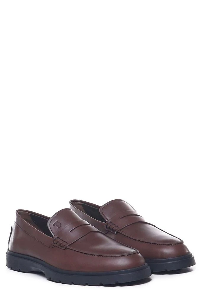 Tod's Tod's Logo Embossed Penny Loafers 3