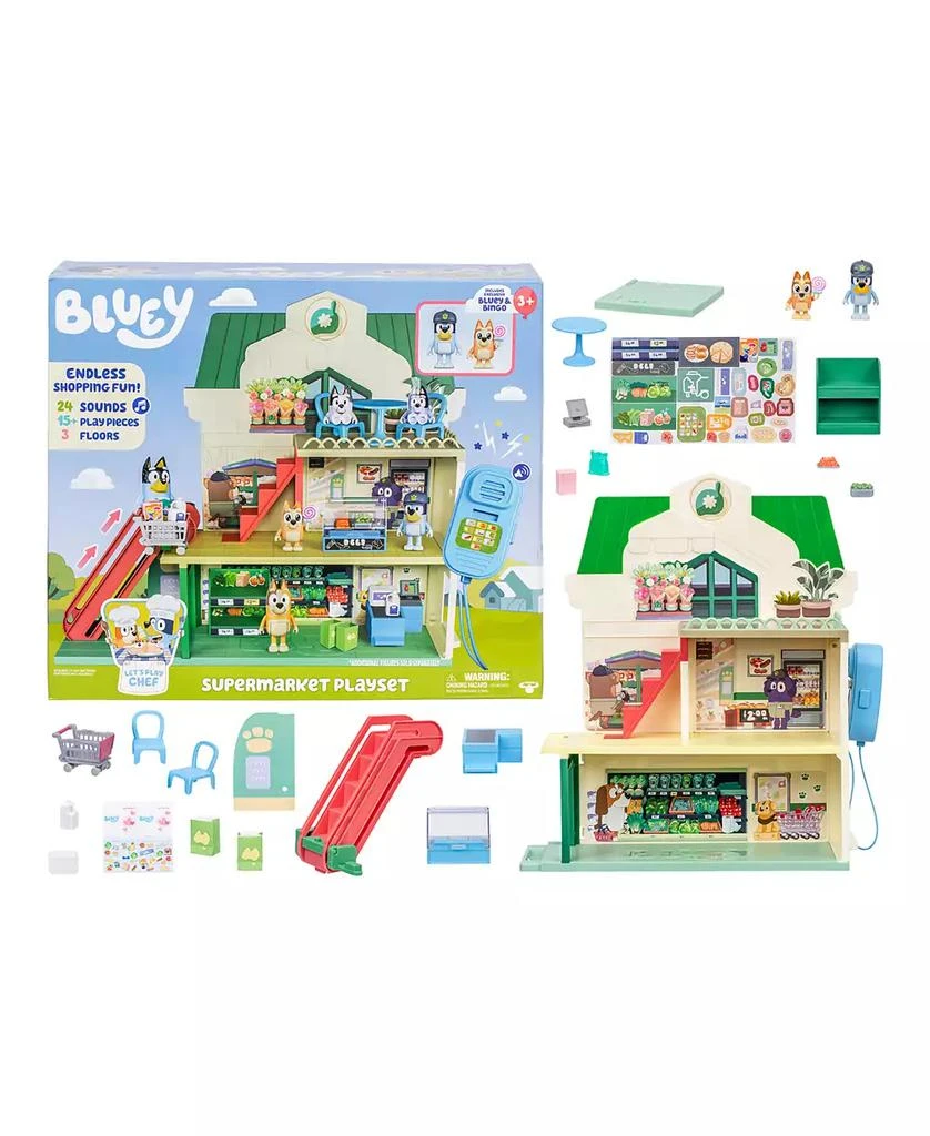 Bluey Let
s Play Chef Supermarket Playset 10