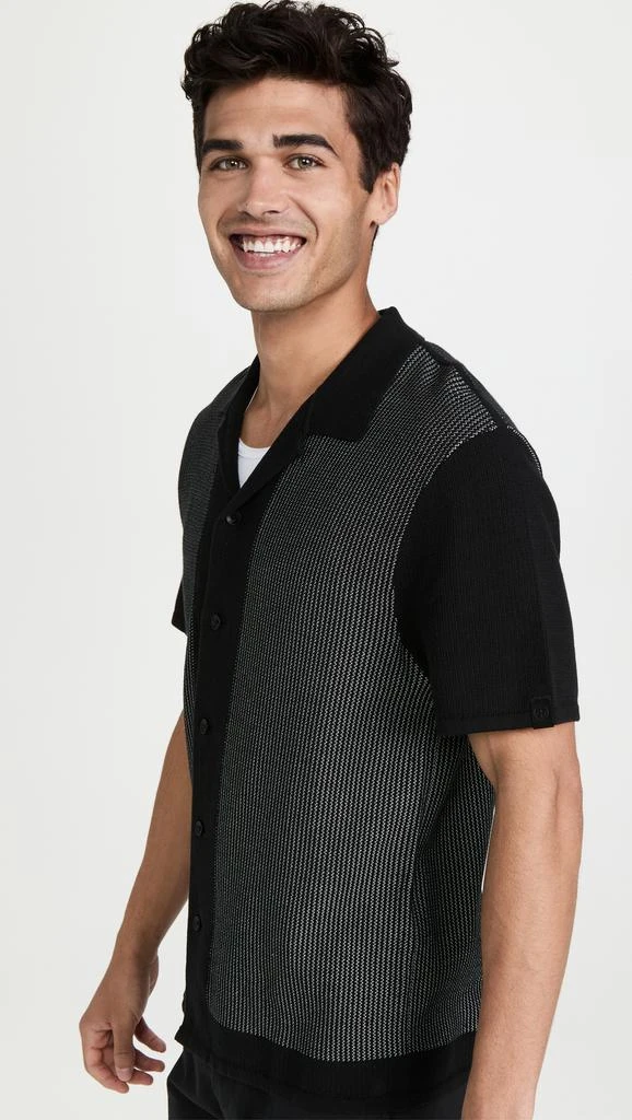 Rag & Bone Harvey Knit Camp Shirt 3