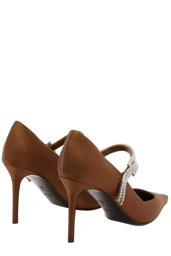 Giuseppe Zanotti Giuseppe Zanotti Raquel Strap 85 Embellished Pumps 3