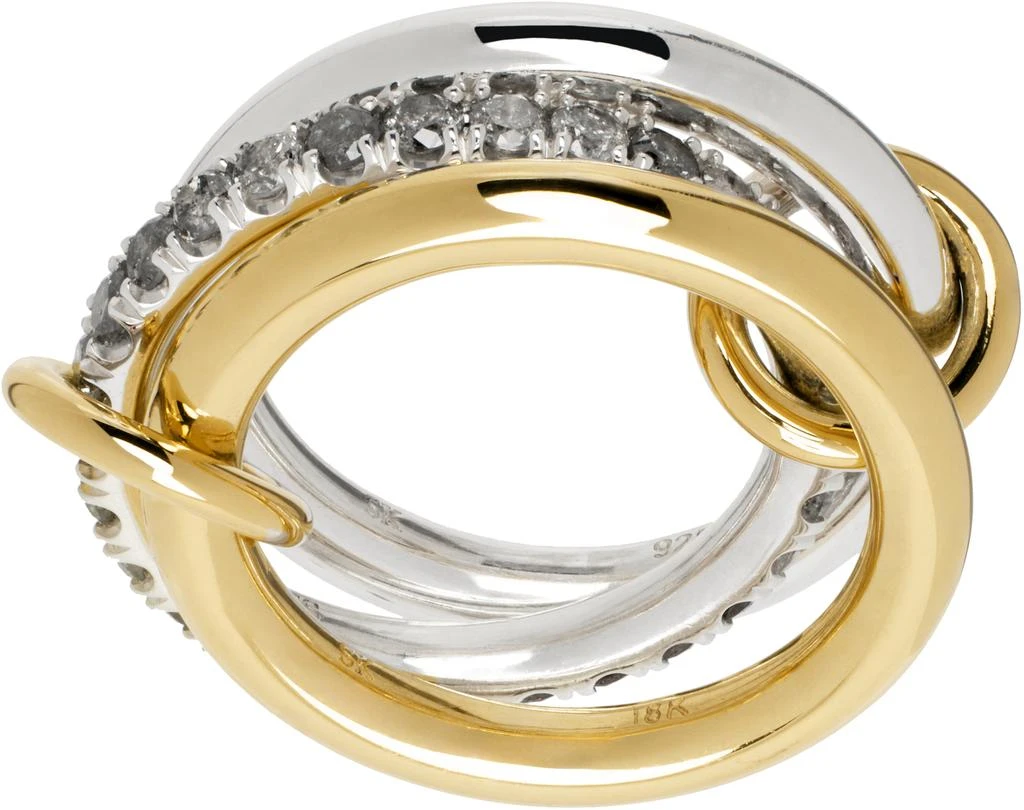 Spinelli Kilcollin Silver & Gold Taurus SG Gris Ring 2