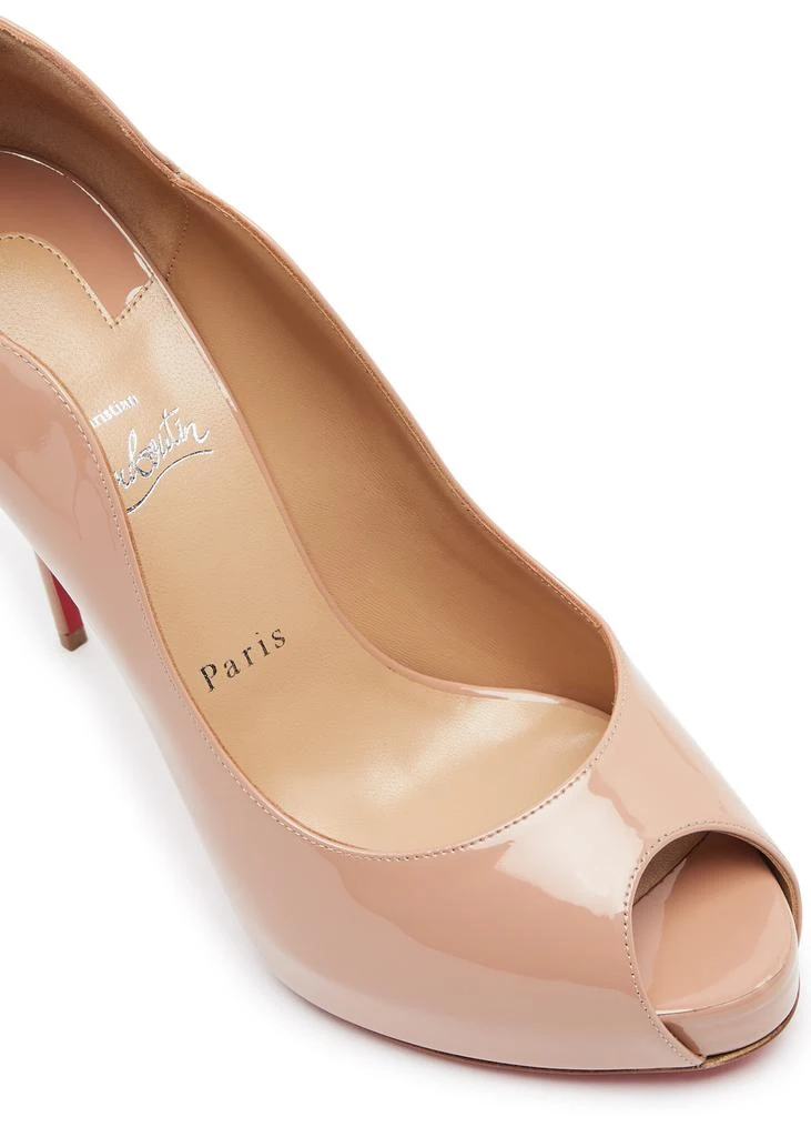 Christian Louboutin Hot Chick 120 patent leather pumps 4