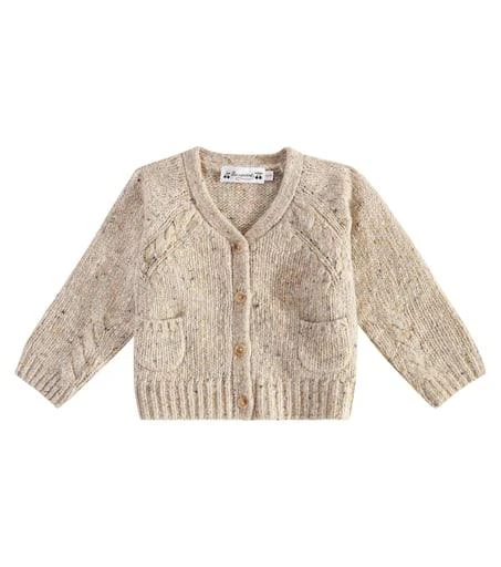 Bonpoint Baby wool-blend cardigan 1