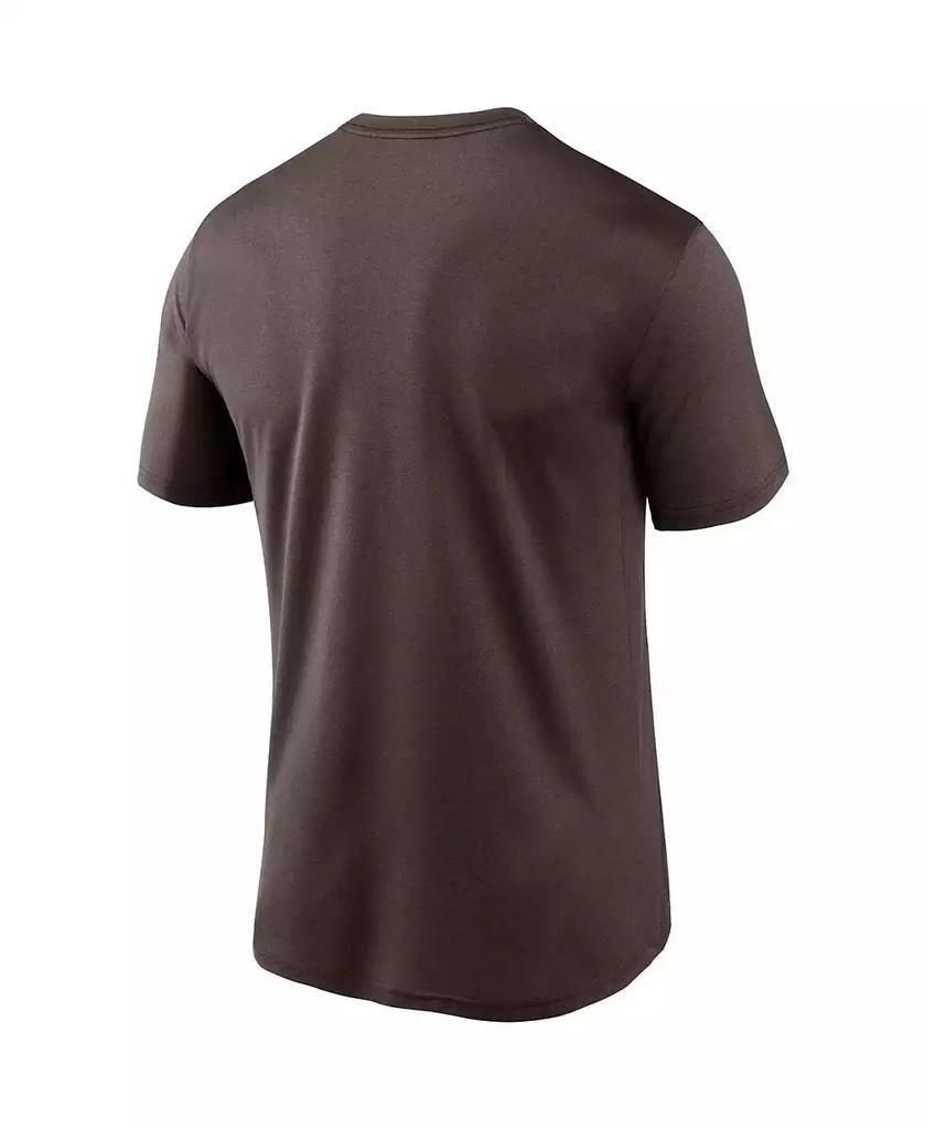NIKE Men's Brown San Diego Padres Wordmark Legend T-shirt 2
