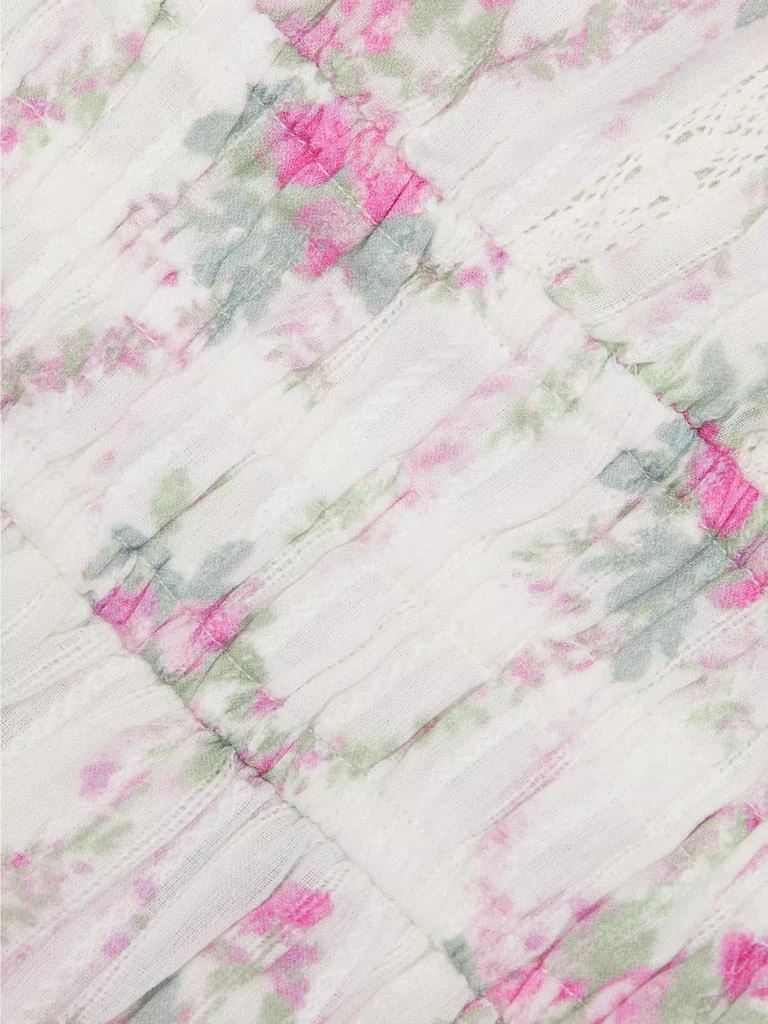 LOVESHACKFANCY Garden Gates Rosamina Dress 7