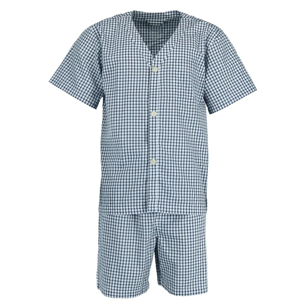 The Loom Men
s Big and Tall Short Sleeve Short Leg Pajamas 1