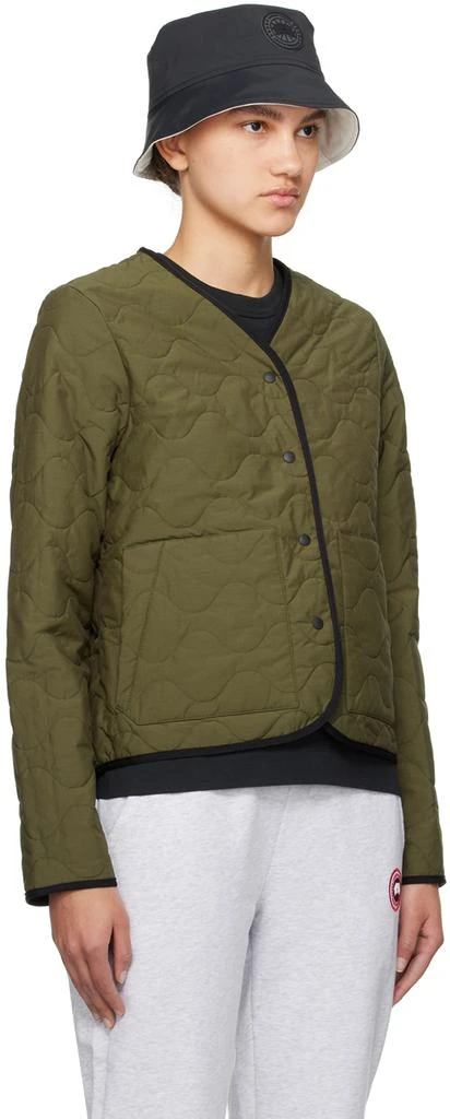 Canada Goose Khaki Annex Liner Reversible Jacket 2