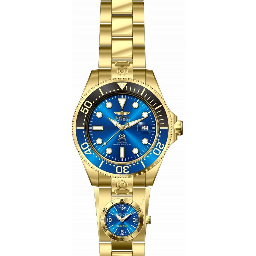 Invicta Pro Diver Automatic Blue Dial Batman Bezel Men's Watch 45819