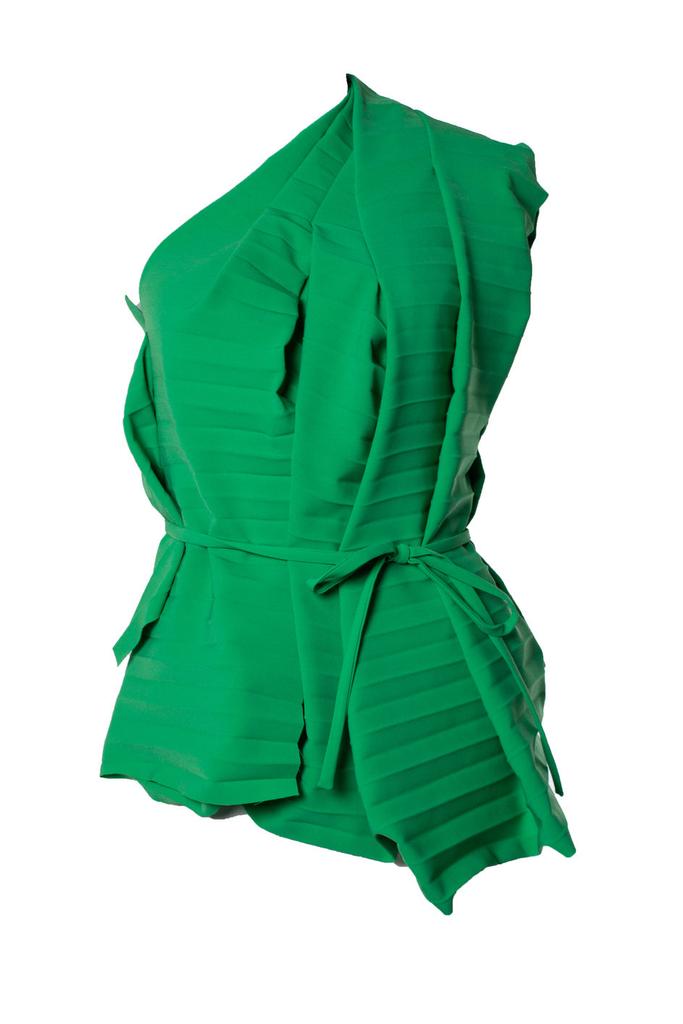 A.W.A.K.E MODE asymmetric one shoulder top
