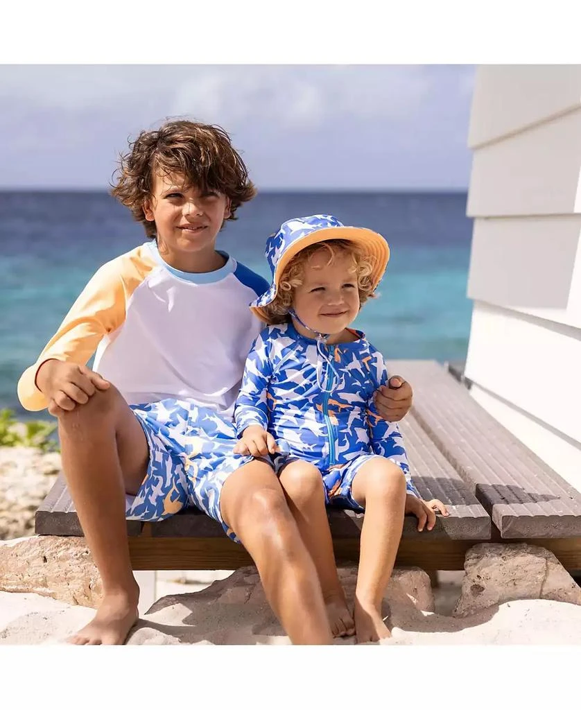 Snapper Rock Baby Boys Shark Squad LS Sunsuit 4