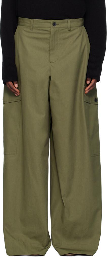 La Collection Khaki Stein Trousers