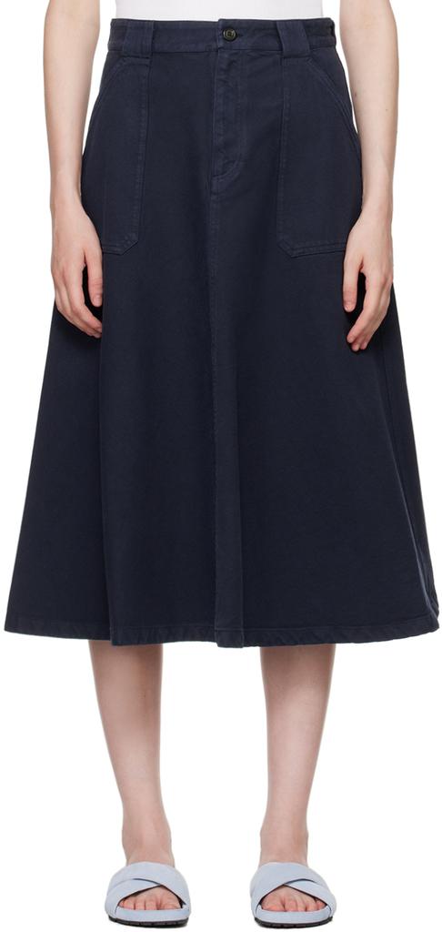 【送料&関税込】A.P.C. Jupe Georgia A.P.C. Jupe Georgia Denim Skirt 38-FR - Dresses & Skirts