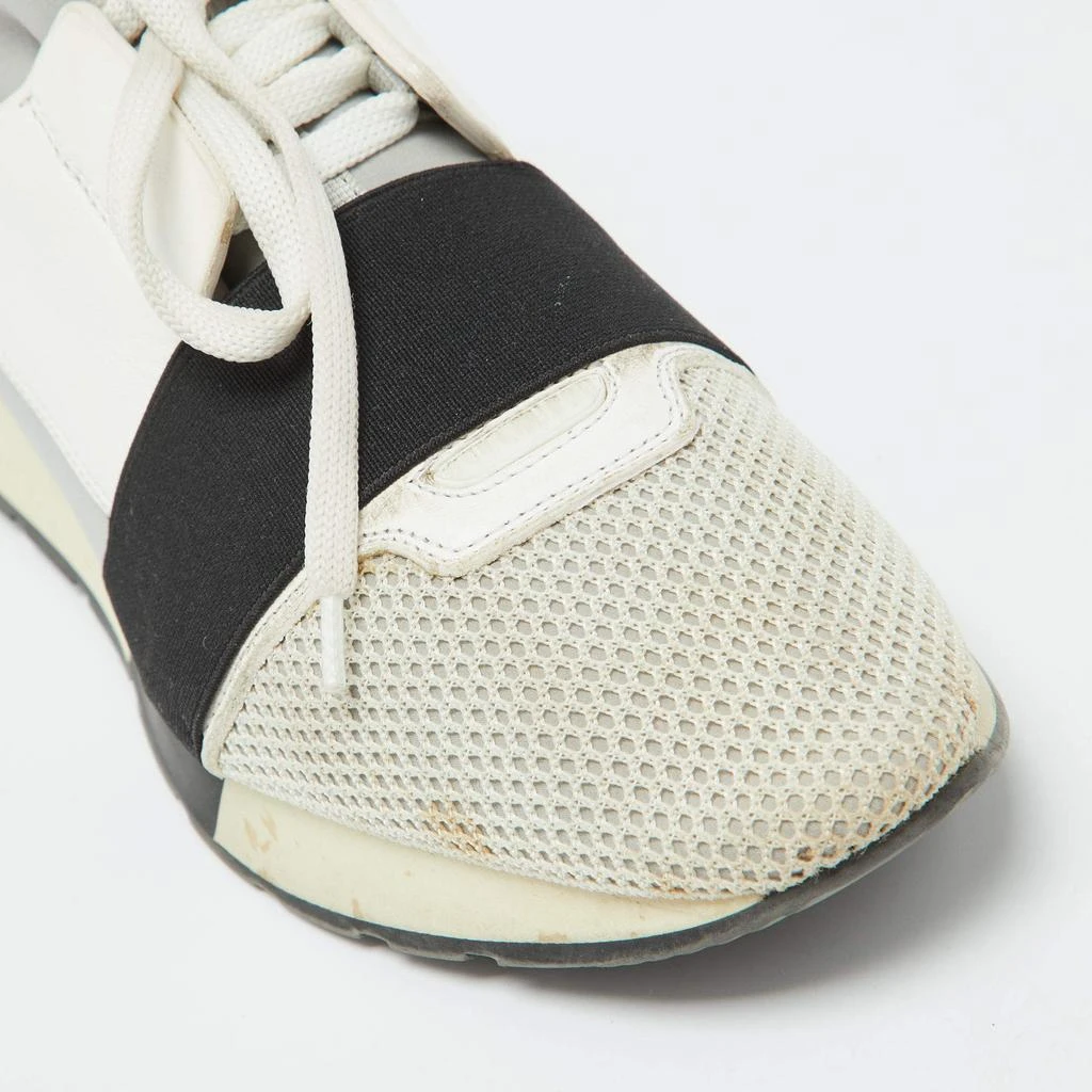Balenciaga Balenciaga Multicolor Leather,Mesh and Suede Race Runner Low Top Sneakers Size 40 7