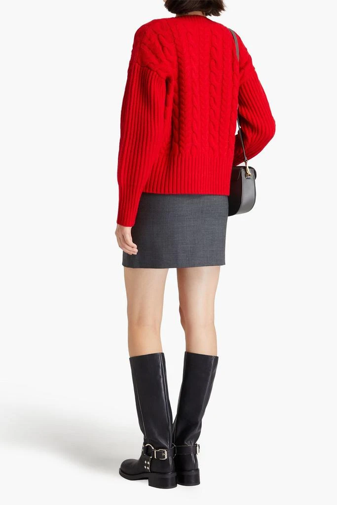 Chinti & Parker Aran cable-knit wool cardigan 3