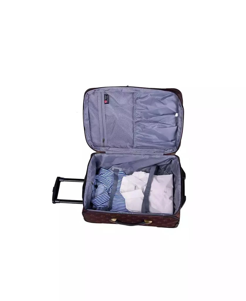 American Flyer Fleur De Lis 4 Piece Luggage Set 18